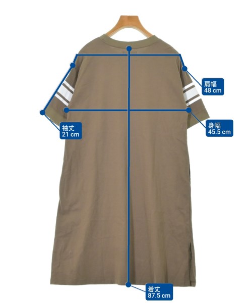 HIGHKING（ハイキング）ワンピース（その他） カーキ サイズ:150(13T-14T) キッズ/2200614611205