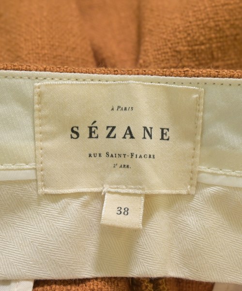 Sezane（セザンヌ）スラックス 茶 サイズ:38(M位) レディース/2200610197062