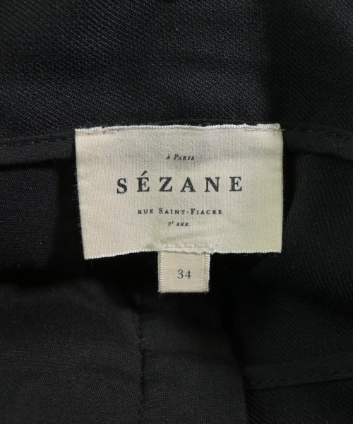 Sezane（セザンヌ）ショートパンツ 黒 サイズ:34(XS位) レディース/2200624349020