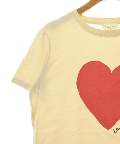 Sezane（セザンヌ）Tシャツ・カットソー ベージュ サイズ:XS レディース/2200624349044