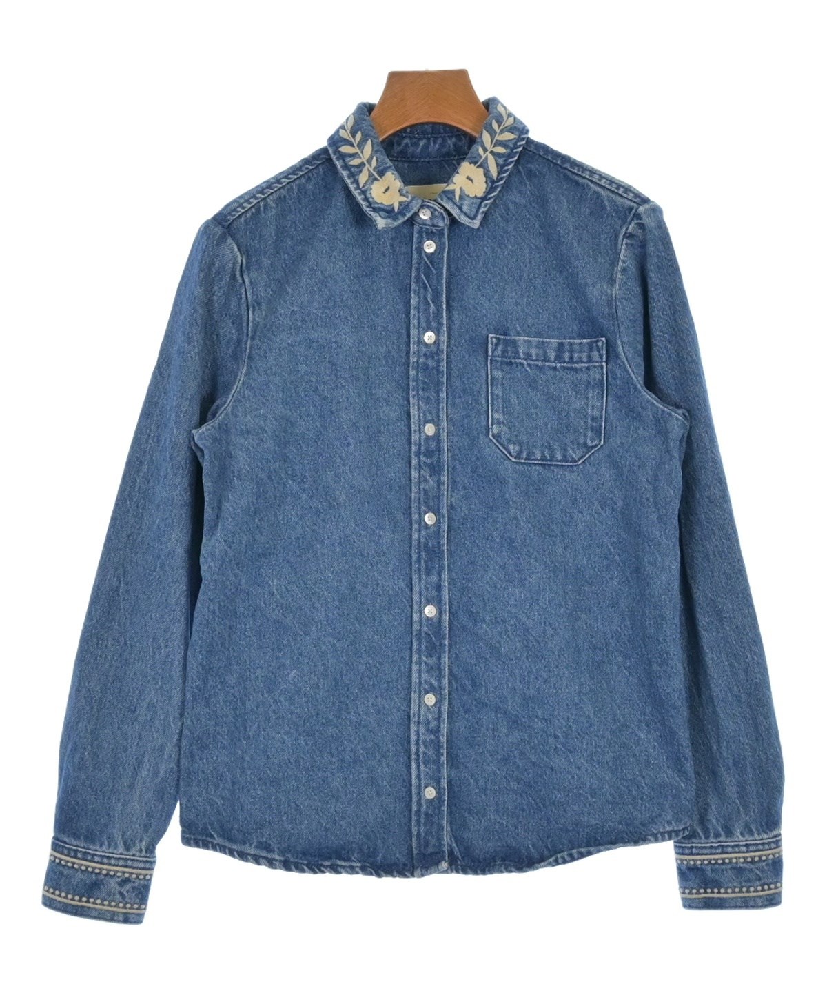 Sezane（セザンヌ）デニムジャケット 青 サイズ:36(S位