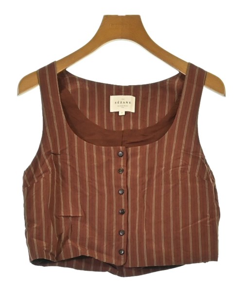 値下げしました！【未使用】SEZANE セザンヌ＊ノースリーブスーツジャケット Sezane（セザンヌ） | レディースの古着・中古通販 | 【公式