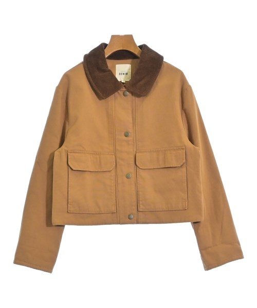 Sezane(セザンヌ)カバーオール 茶 サイズ:36(S位)/2200670527014