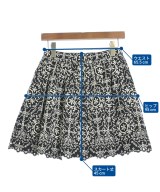 Sezane（セザンヌ）ひざ丈スカート 黒 サイズ:36(S位) レディース/2200670527069