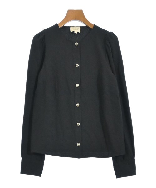 Sezane(セザンヌ)ブラウス 黒 サイズ:36(S位)/2200670527076