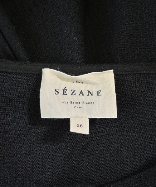 Sezane（セザンヌ）ブラウス 黒 サイズ:36(S位) レディース/2200670527076
