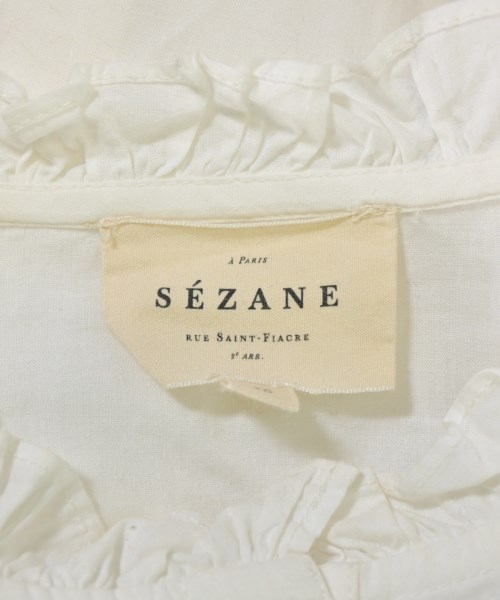 Sezane（セザンヌ）ブラウス 白 サイズ:36(S位) レディース/2200670527083