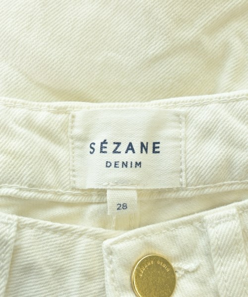 Sezane（セザンヌ）デニムパンツ 白 サイズ:28(L位) レディース/2200696790041