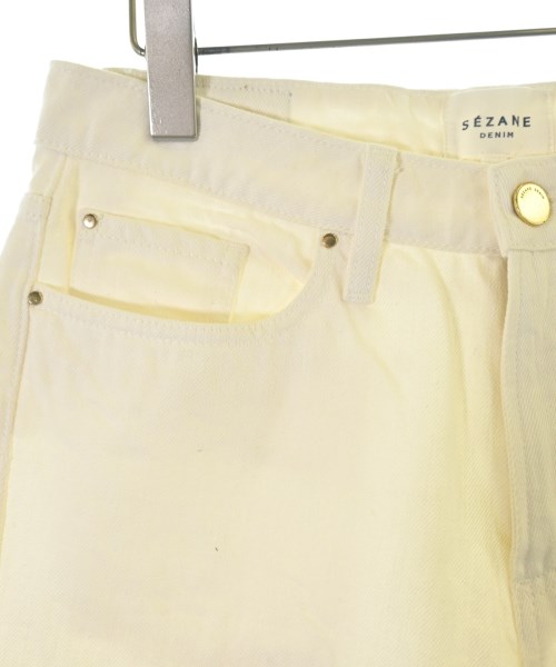 Sezane（セザンヌ）デニムパンツ 白 サイズ:28(L位) レディース/2200696790041