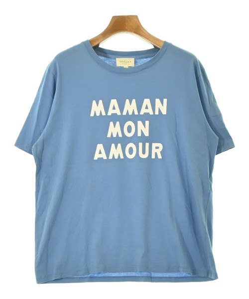 Sezane(セザンヌ)Tシャツ・カットソー 青 サイズ:L/2200699233095