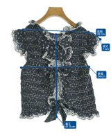 Sezane（セザンヌ）ブラウス 紺 サイズ:-(XS位) レディース/2200710459053