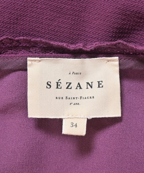 Sezane（セザンヌ）ブラウス 紫 サイズ:34(XS位) レディース/2200715052044