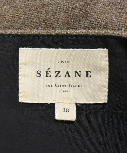 Sezane（セザンヌ）ミニスカート 茶 サイズ:38(M位) レディース/2200718095031