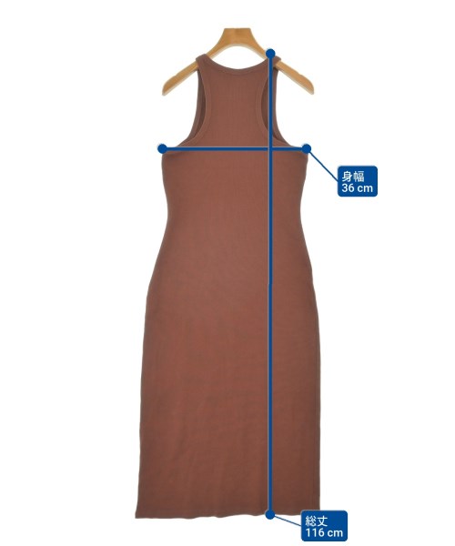 Sezane（セザンヌ）ワンピース 茶 サイズ:L レディース/2200624011026
