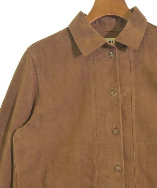 Sezane（セザンヌ）カジュアルシャツ 茶 サイズ:XS レディース/2200624011033