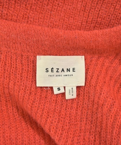 Sezane（セザンヌ）ニット・セーター 赤 サイズ:S レディース/2200699885041