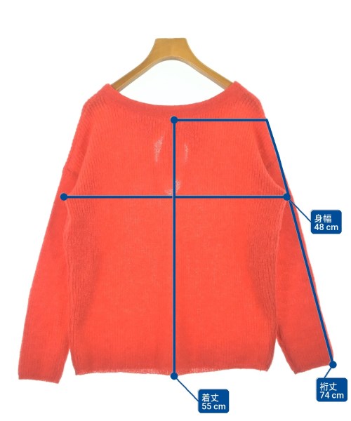 Sezane（セザンヌ）ニット・セーター 赤 サイズ:S レディース/2200699885041