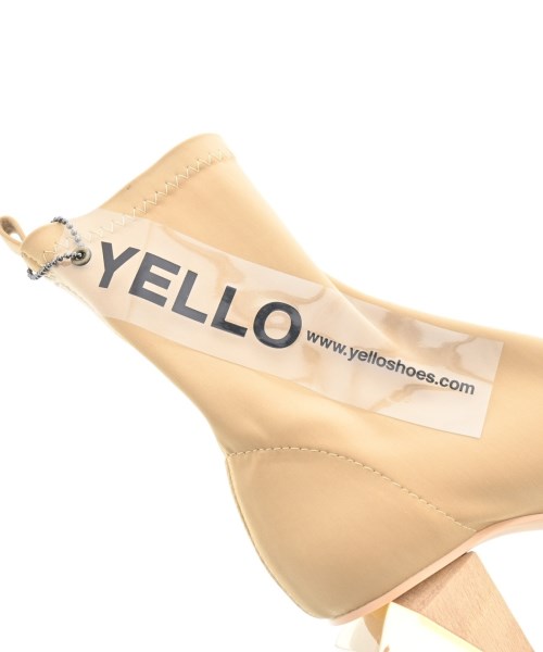 YELLO（イエロ）ブーツ ベージュ サイズ:S(22cm位) レディース/2200613662024
