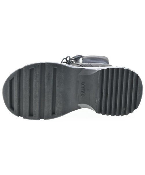 YELLO（イエロ）ブーツ 黒 サイズ:M(23.5cm位) レディース/2200672056161