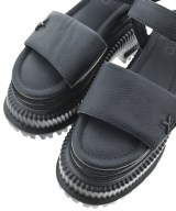 YELLO（イエロ）サンダル 黒 サイズ:M(23.5cm位) レディース/2200697670014