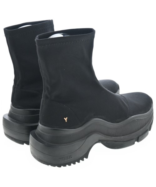 YELLO（イエロ）ブーツ 黒 サイズ:S(22cm位) レディース/2200645062090