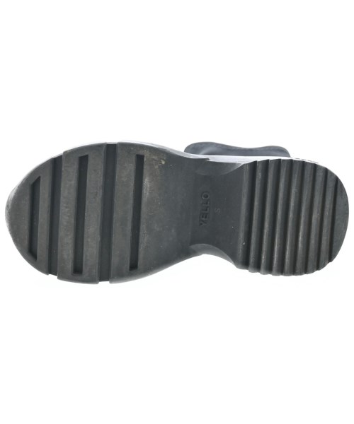 YELLO（イエロ）ブーツ 黒 サイズ:S(22cm位) レディース/2200645062090