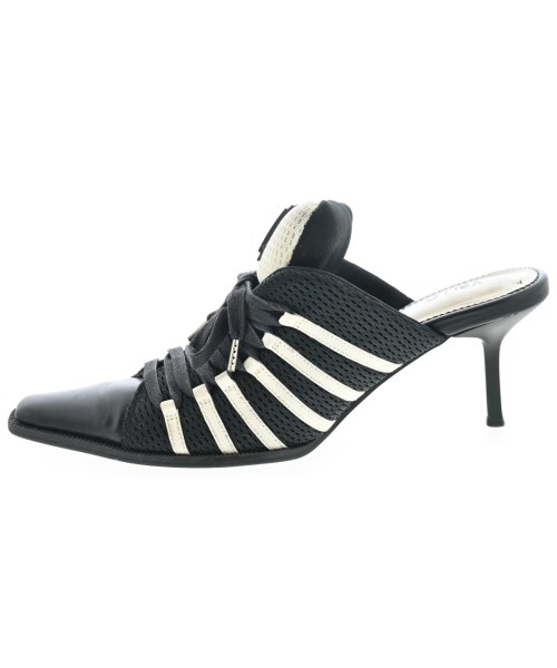 YELLO（イエロ）サンダル 黒 サイズ:L(24.5cm位) レディース/2200635770226