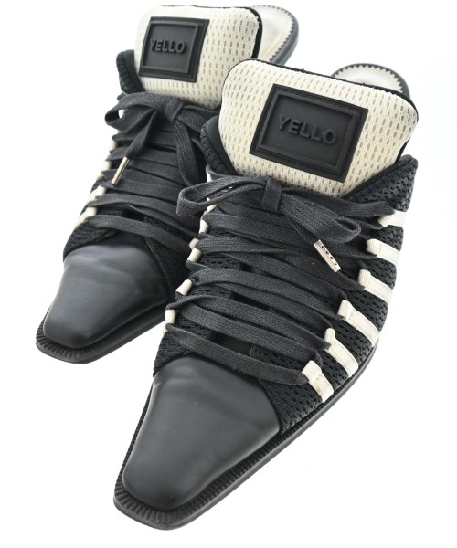 YELLO（イエロ）サンダル 黒 サイズ:L(24.5cm位) レディース/2200635770226