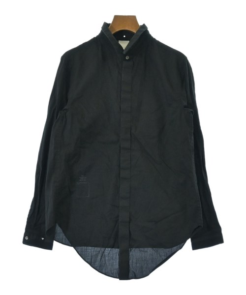 mister it.(ミスターイット)カジュアルシャツ 黒 サイズ:S/2200643507333