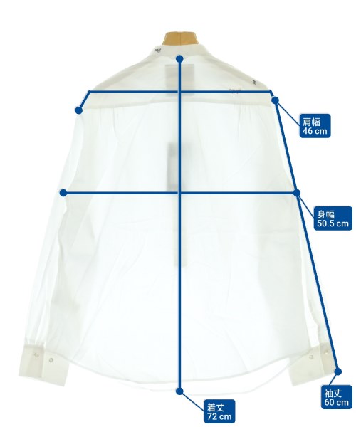 mister it.（ミスターイット）ブラウス 白 サイズ:38(M位) レディース/2200644747493