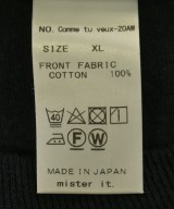 mister it.（ミスターイット）Tシャツ・カットソー 黒 サイズ:XL メンズ/2200719044274