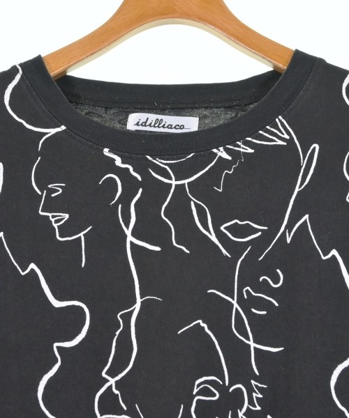 idilliaco（イディリアコ）Tシャツ・カットソー 黒 サイズ:F レディース/2200618683666