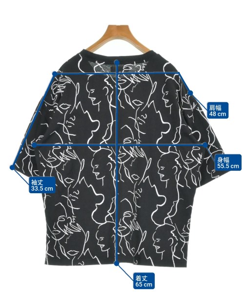 idilliaco（イディリアコ）Tシャツ・カットソー 黒 サイズ:F レディース/2200618683666