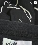 idilliaco（イディリアコ）Tシャツ・カットソー 黒 サイズ:F レディース/2200693139058