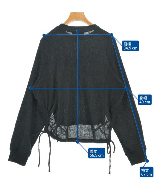 Wai（ワイ）ブラウス 黒 サイズ:ONE レディース/2200669030051