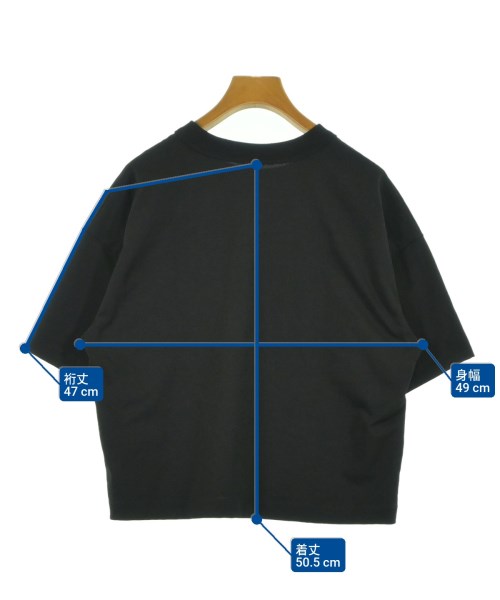 EKAL（エカル）Tシャツ・カットソー 黒 サイズ:F レディース/2200609485095