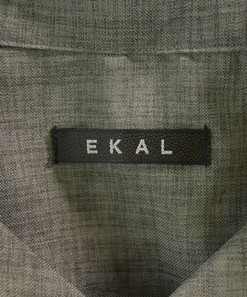 EKAL（エカル）カジュアルシャツ グレー サイズ:ONE レディース/2200599536197