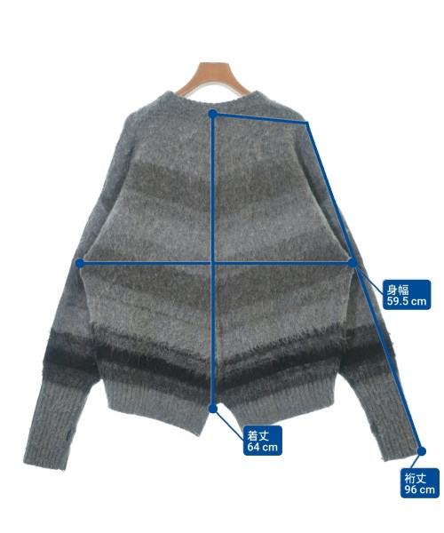 EKAL（エカル）ニット・セーター グレー サイズ:ONE レディース/2200668563017