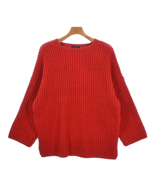 EKAL(エカル)ニット・セーター 赤 サイズ:ONE/2200676024012