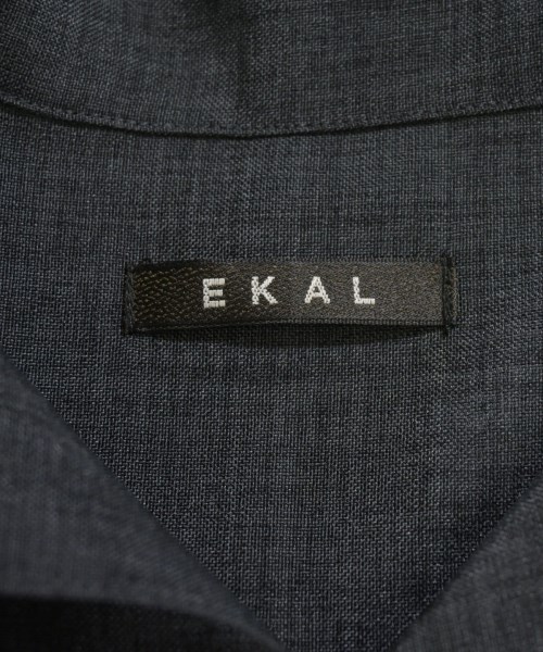 EKAL（エカル）カジュアルシャツ 紺 サイズ:ONE メンズ/2200707946016
