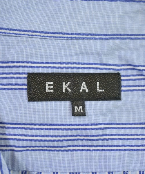 EKAL（エカル）カジュアルシャツ 青 サイズ:M メンズ/2200708694053
