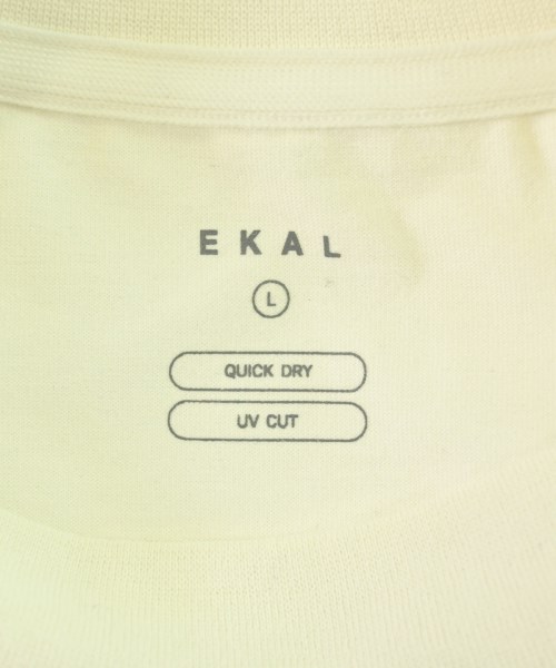 EKAL（エカル）Tシャツ・カットソー 白 サイズ:L メンズ/2200717536276