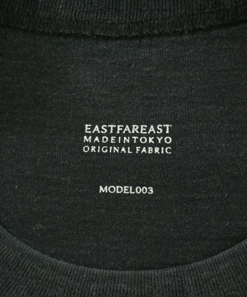 EASTFAREAST（イーストファーイースト）Tシャツ・カットソー 黒 サイズ:4(XL位) メンズ/2200695531157