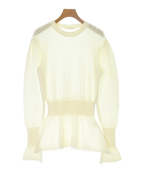 For Gentle Woman by ensure(フォージェントルウーマンバイインシュア)ニット・セーター 白 サイズ:F/2200651429108