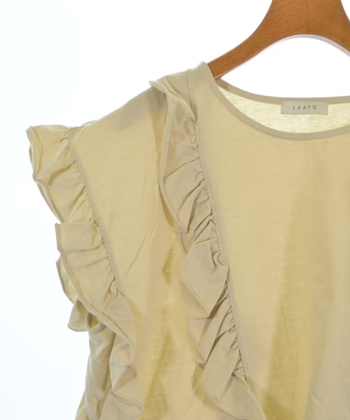 LAATO（ラート）Tシャツ・カットソー ベージュ サイズ:F レディース/2200613799294