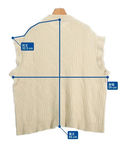 LAATO（ラート）ベスト ベージュ サイズ:F レディース/2200660957029