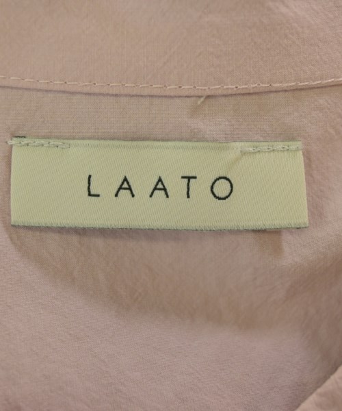 LAATO（ラート）カジュアルシャツ ピンク サイズ:F レディース/2200708493021