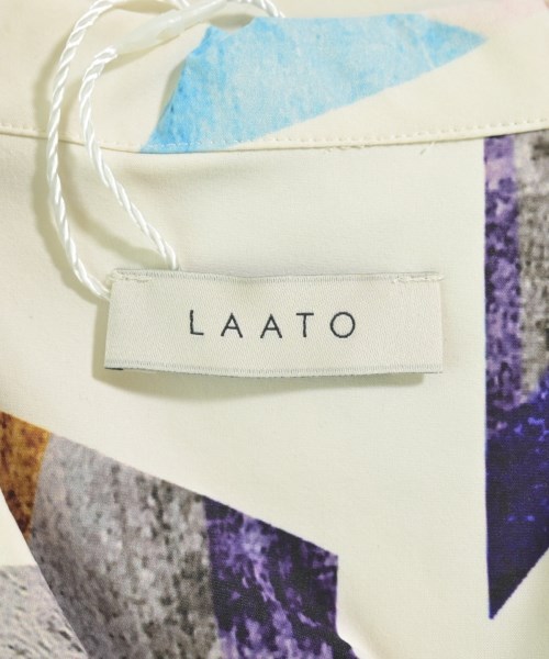 LAATO（ラート）カジュアルシャツ 白 サイズ:F レディース/2200637123112