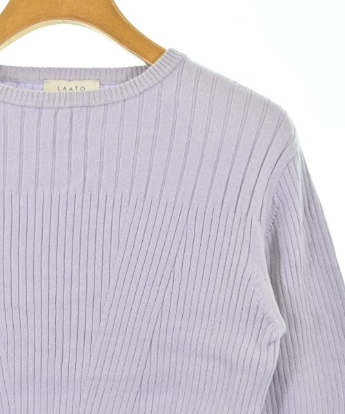 LAATO（ラート）ニット・セーター 紫 サイズ:F レディース/2200637123136