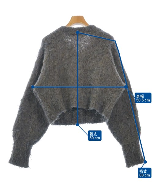 LAATO（ラート）カーディガン 茶 サイズ:F レディース/2200647902011